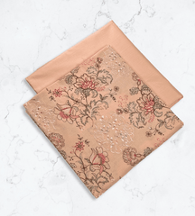 2PC Unstitched Embroidered Chikankari
